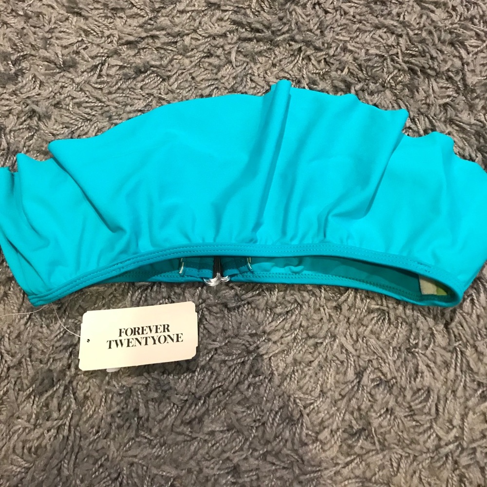 Forever 21, blue, Top swim suit